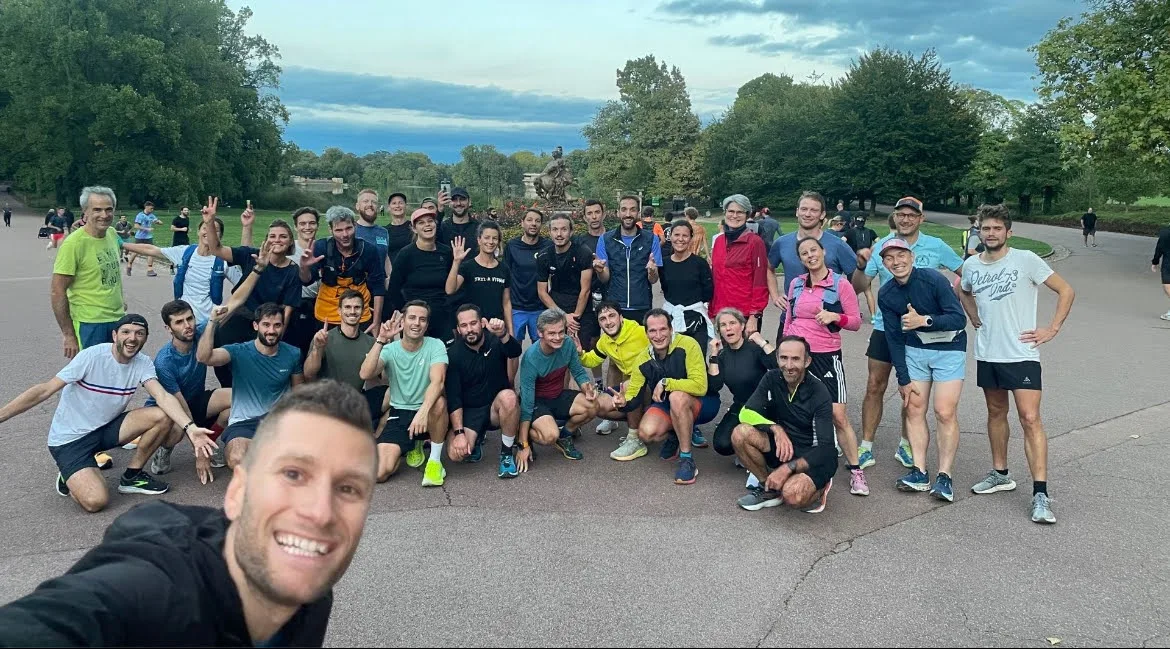 Les Entrep'runners sur les quais de Lyon